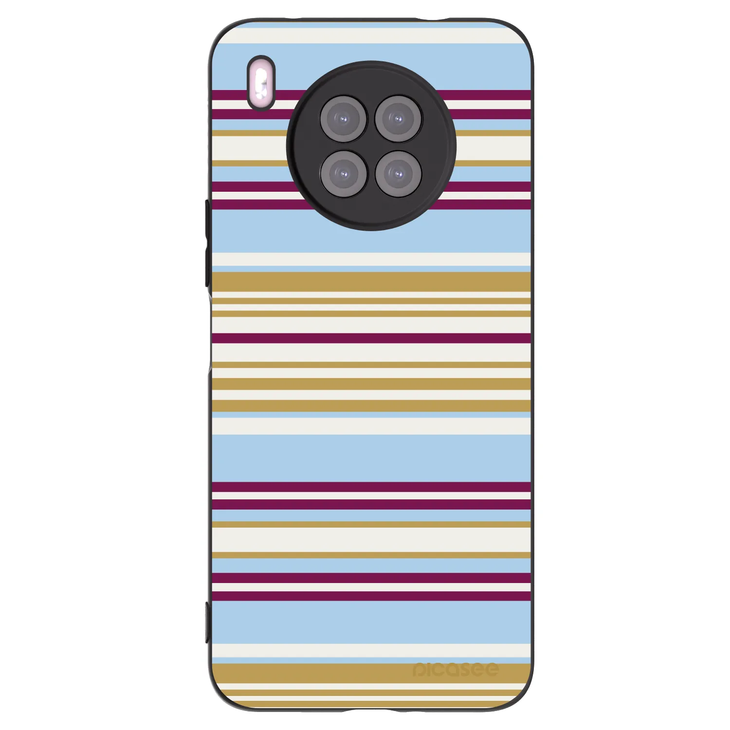 Picasee silikónový čierny obal pre Huawei Nova 8i - Souvenir