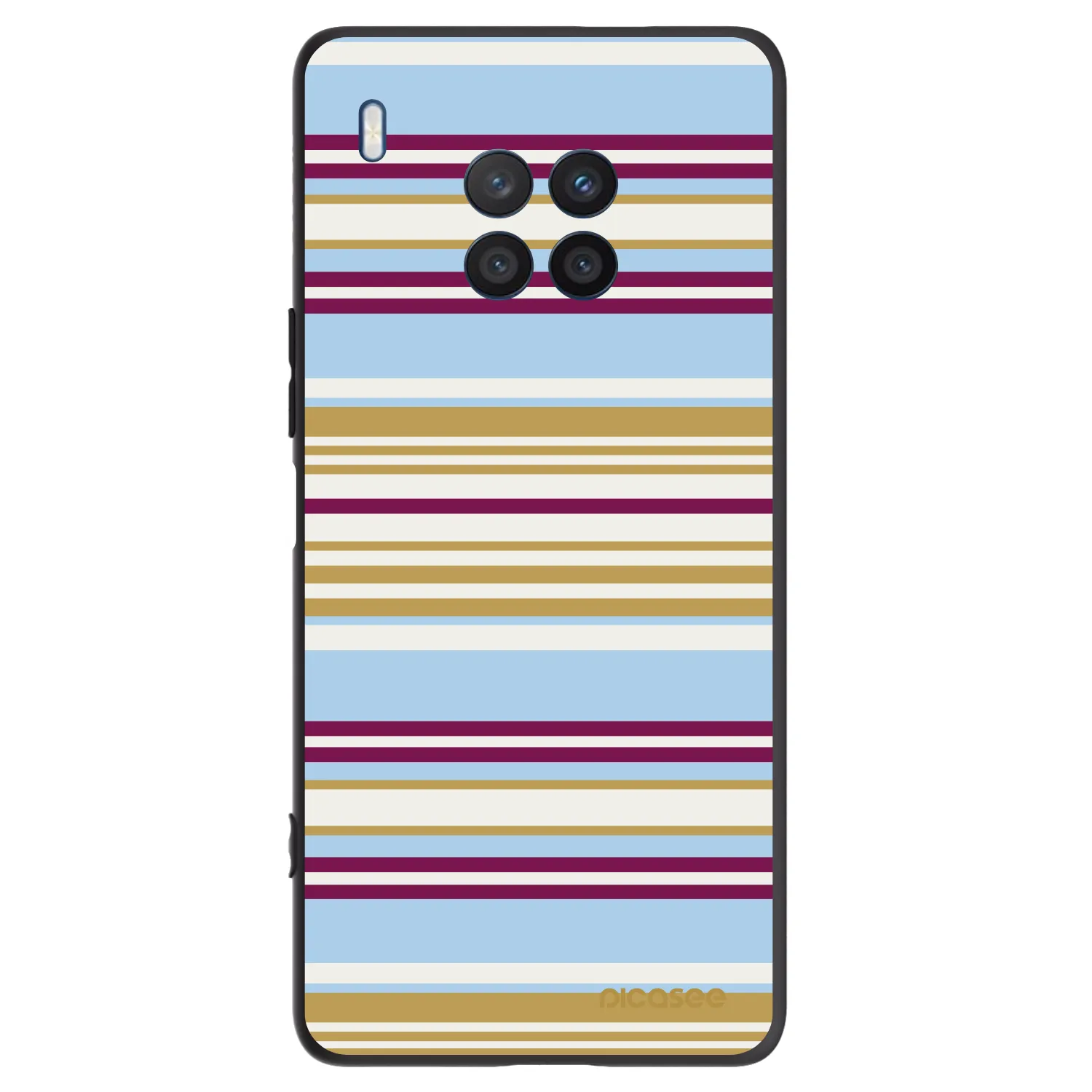 Picasee silikónový čierny obal pre Honor 50 Lite - Souvenir