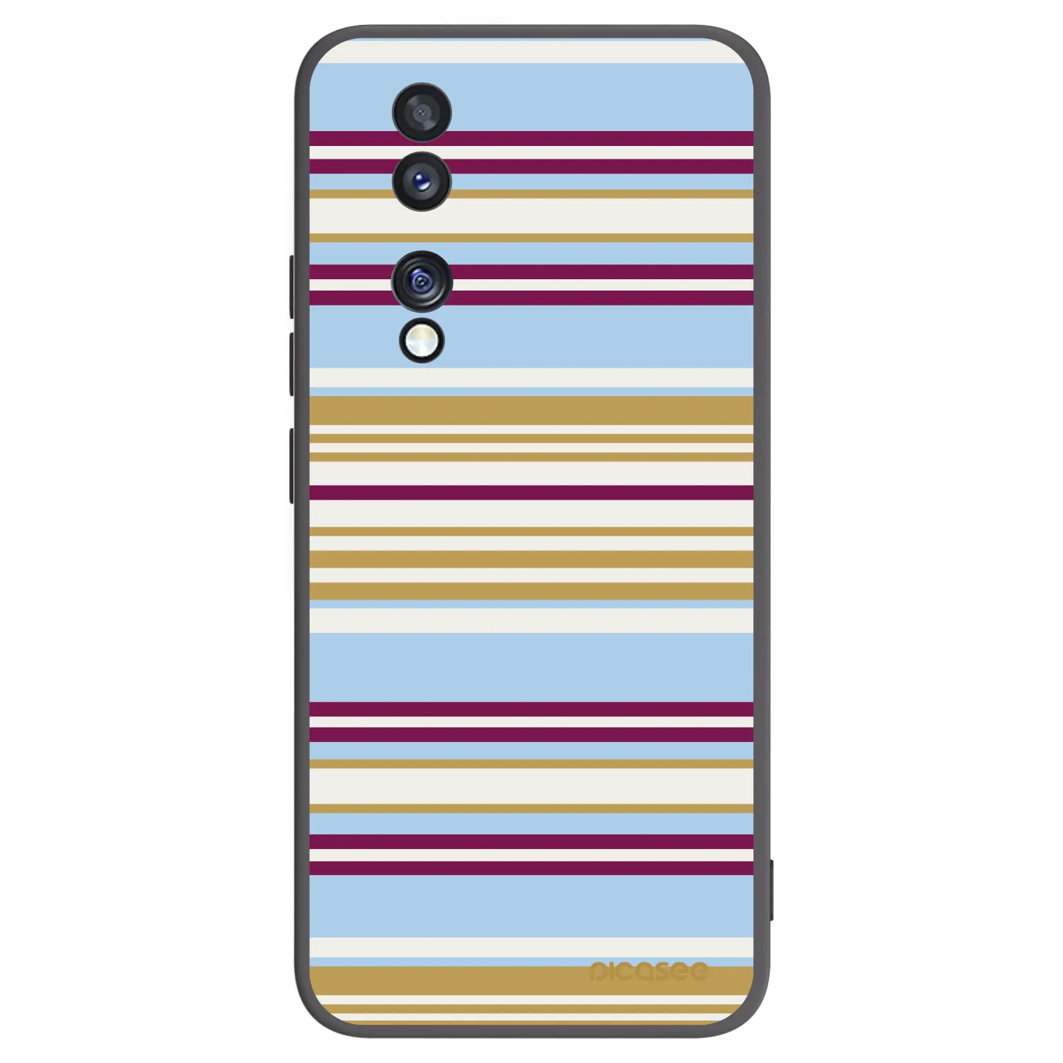 Picasee silikónový čierny obal pre Honor 70 - Souvenir