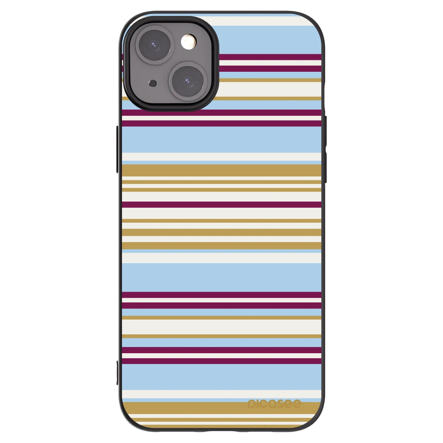 Picasee silikónový čierny obal pre Apple iPhone 15 Plus - Souvenir