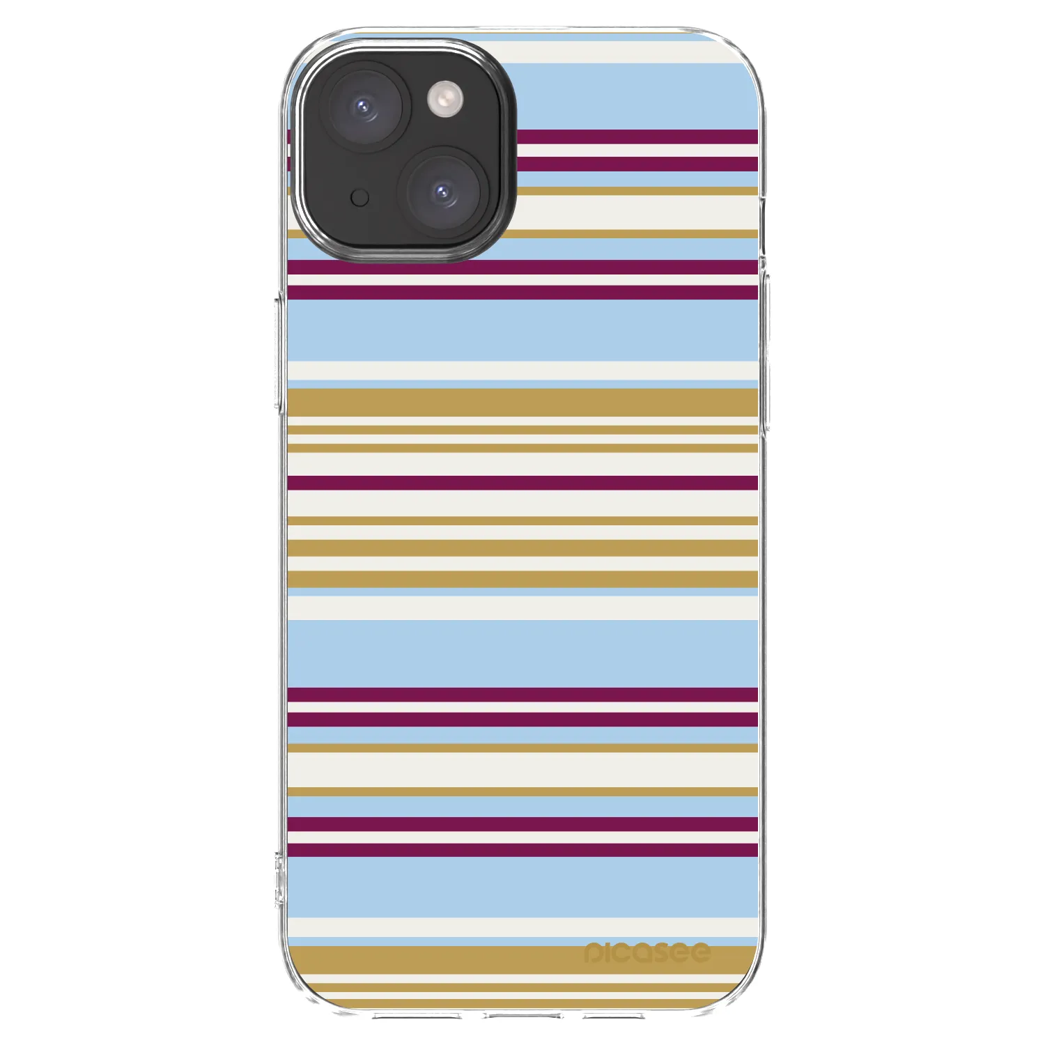 Picasee silikónový prehľadný obal pre Apple iPhone 15 Plus - Souvenir