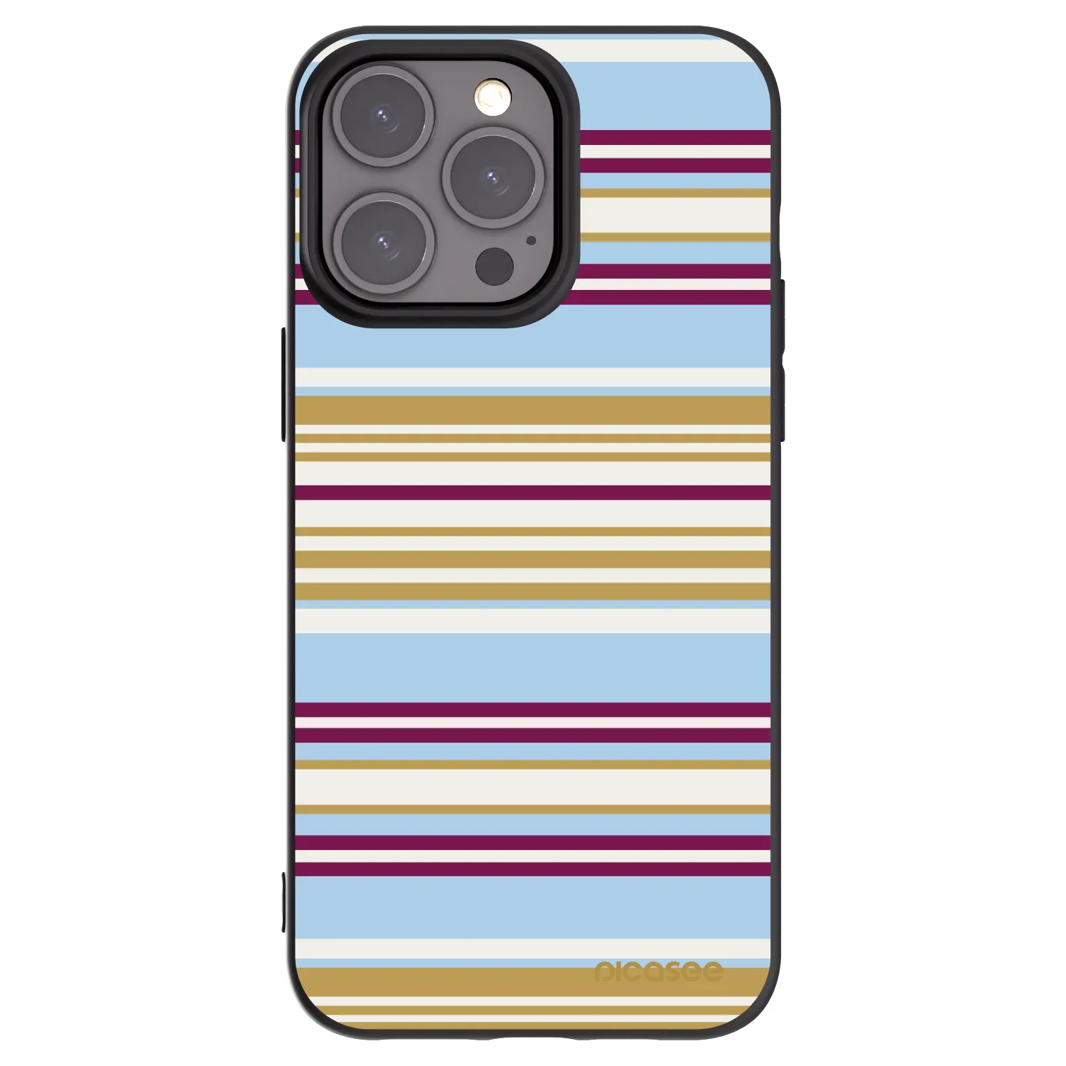 Picasee silikónový čierny obal pre Apple iPhone 15 Pro Max - Souvenir