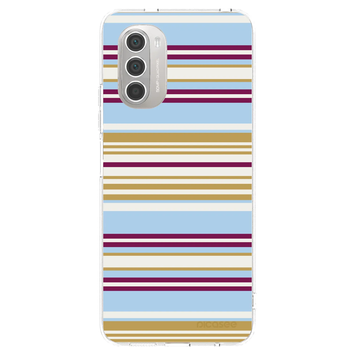 Picasee silikónový prehľadný obal pre Motorola Moto G51 - Souvenir