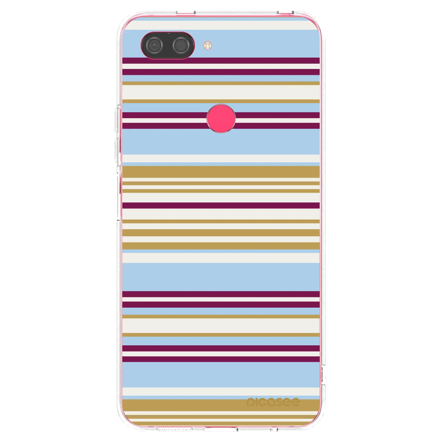 Picasee silikónový prehľadný obal pre Xiaomi Mi 8 Lite - Souvenir