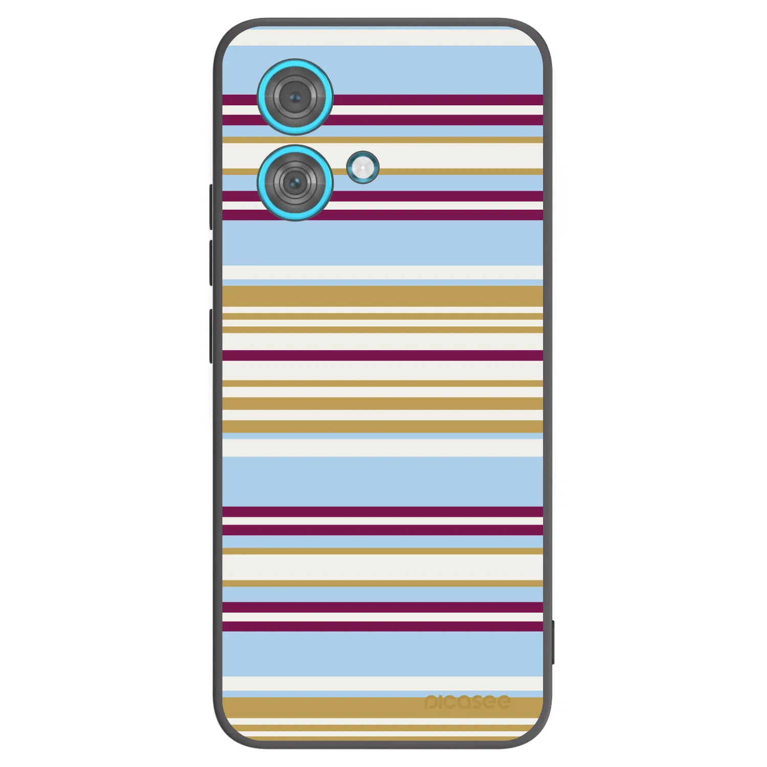 Picasee silikónový čierny obal pre Motorola Edge 40 Neo - Souvenir