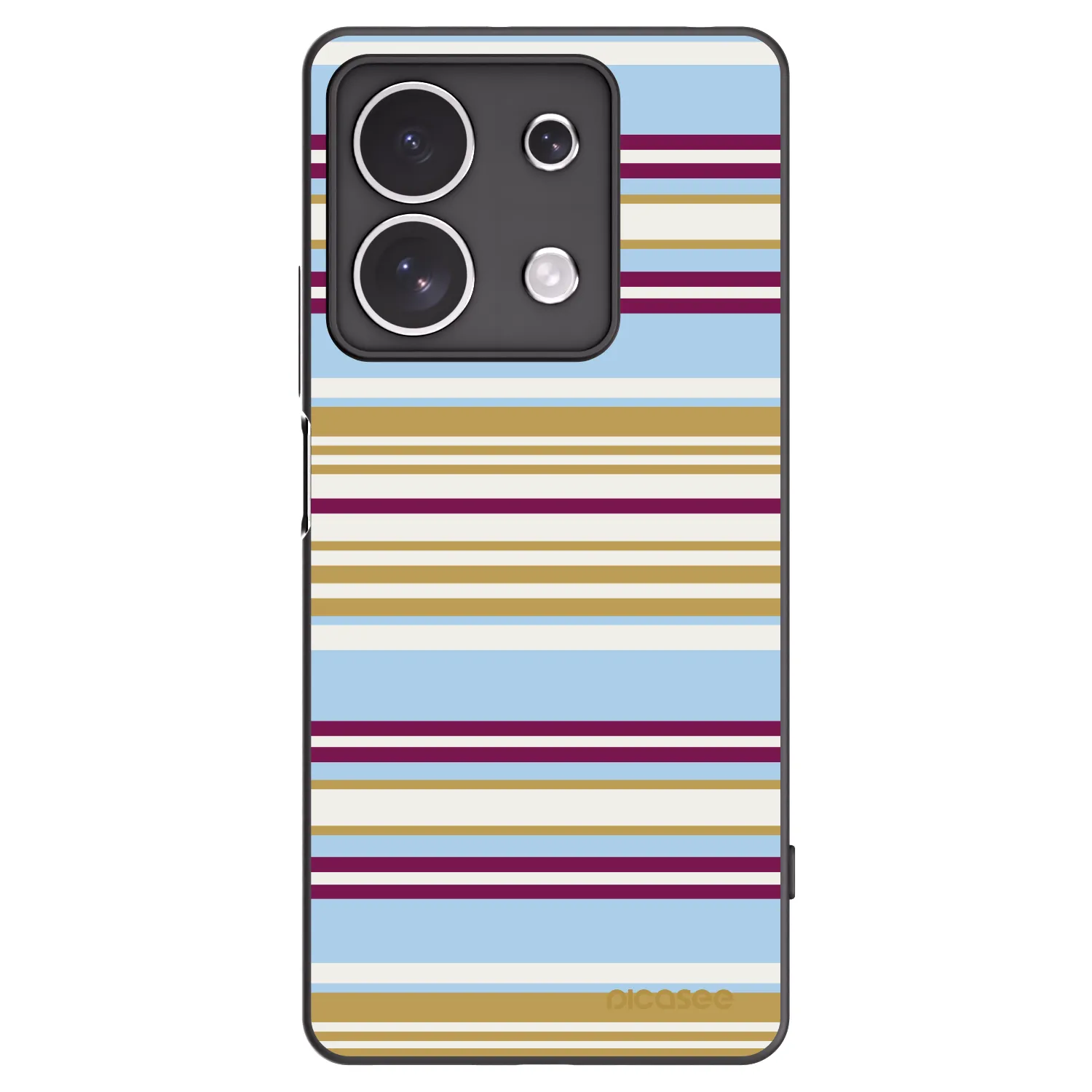 Picasee silikónový čierny obal pre Xiaomi Redmi Note 13 4G - Souvenir