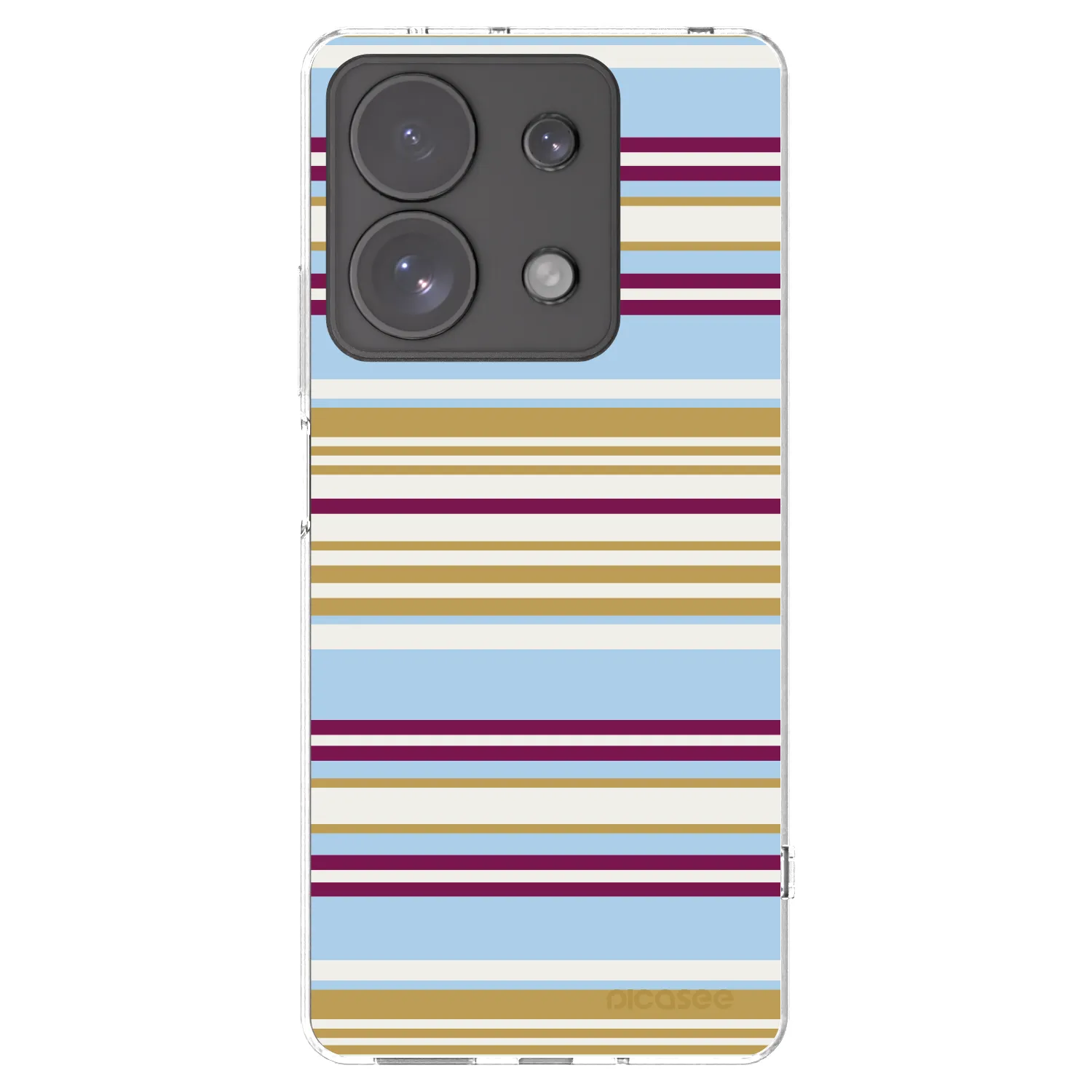 Picasee silikónový prehľadný obal pre Xiaomi Redmi Note 13 Pro 4G - Souvenir