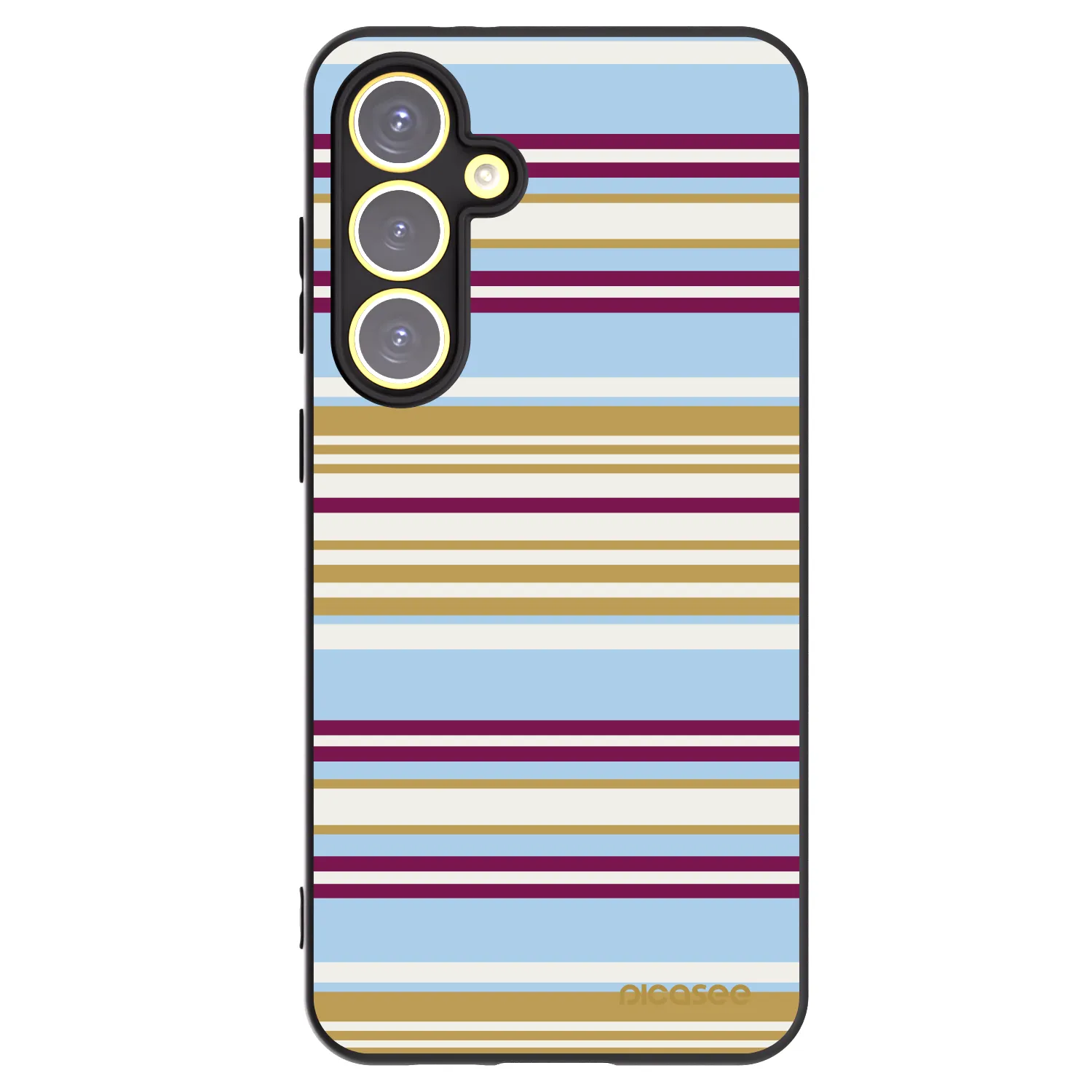 Picasee silikónový čierny obal pre Samsung Galaxy S24 FE S721B - Souvenir