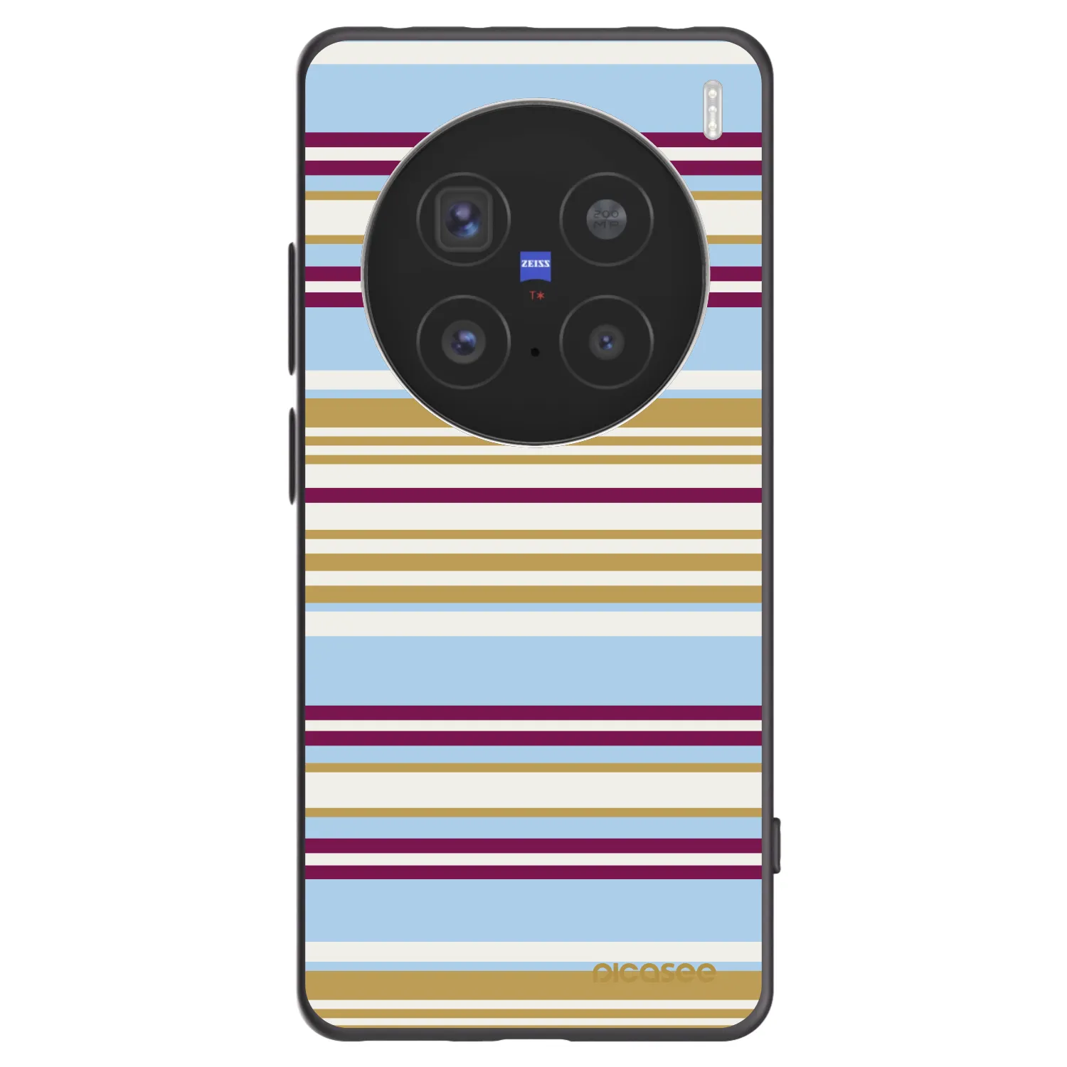Picasee silikónový čierny obal pre Vivo X200 Pro - Souvenir