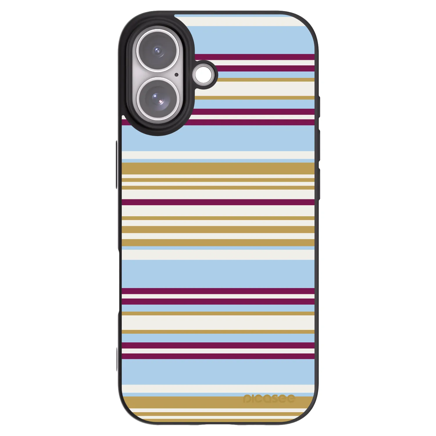 Picasee silikónový čierny obal pre Apple iPhone 17 - Souvenir
