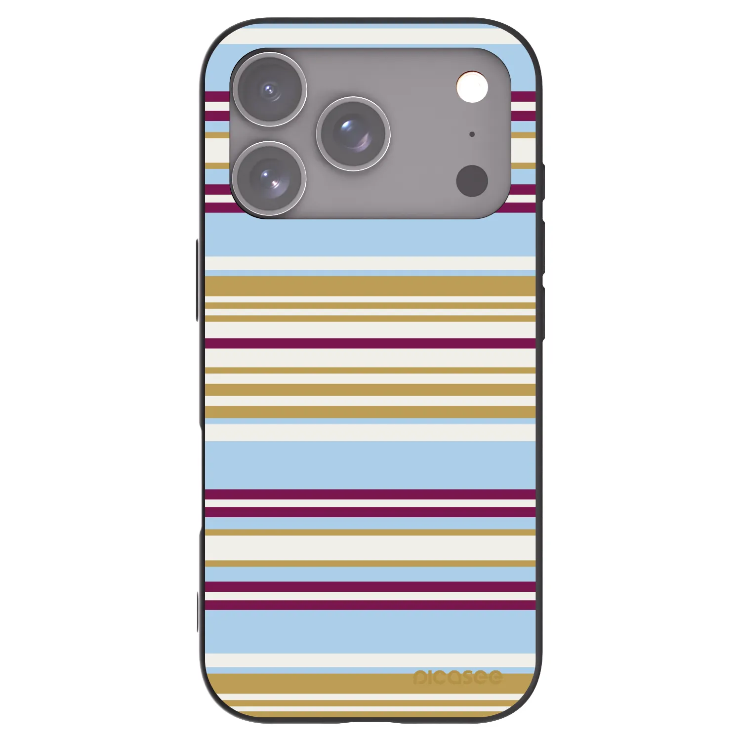 Picasee silikónový čierny obal pre Apple iPhone 17 Pro - Souvenir