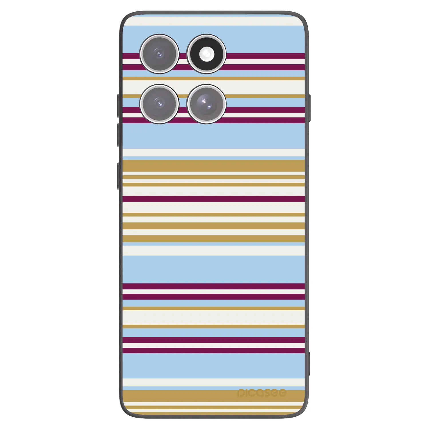 Picasee silikónový čierny obal pre Motorola Edge 60 Fusion - Souvenir