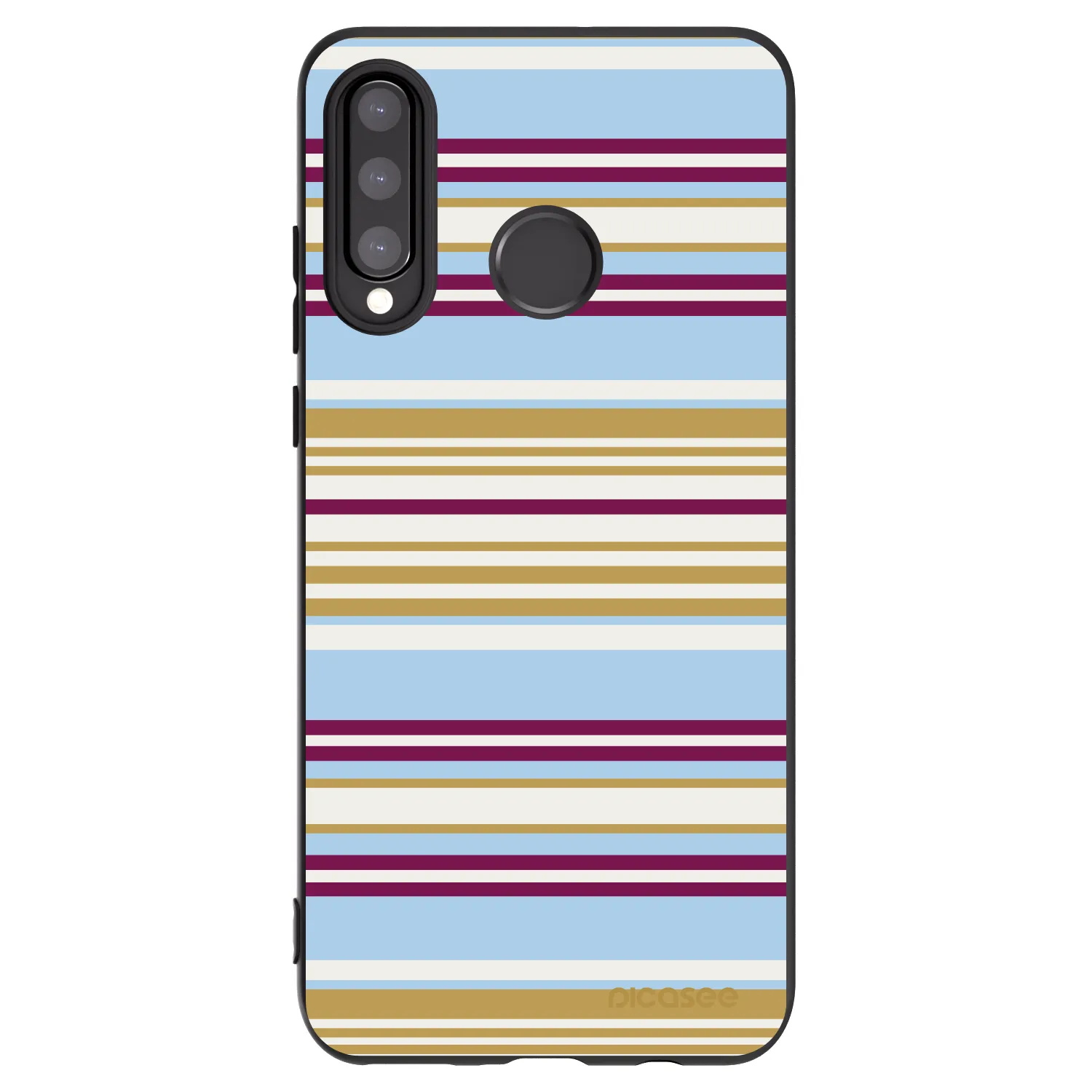 Picasee silikónový čierny obal pre Huawei P30 Lite - Souvenir