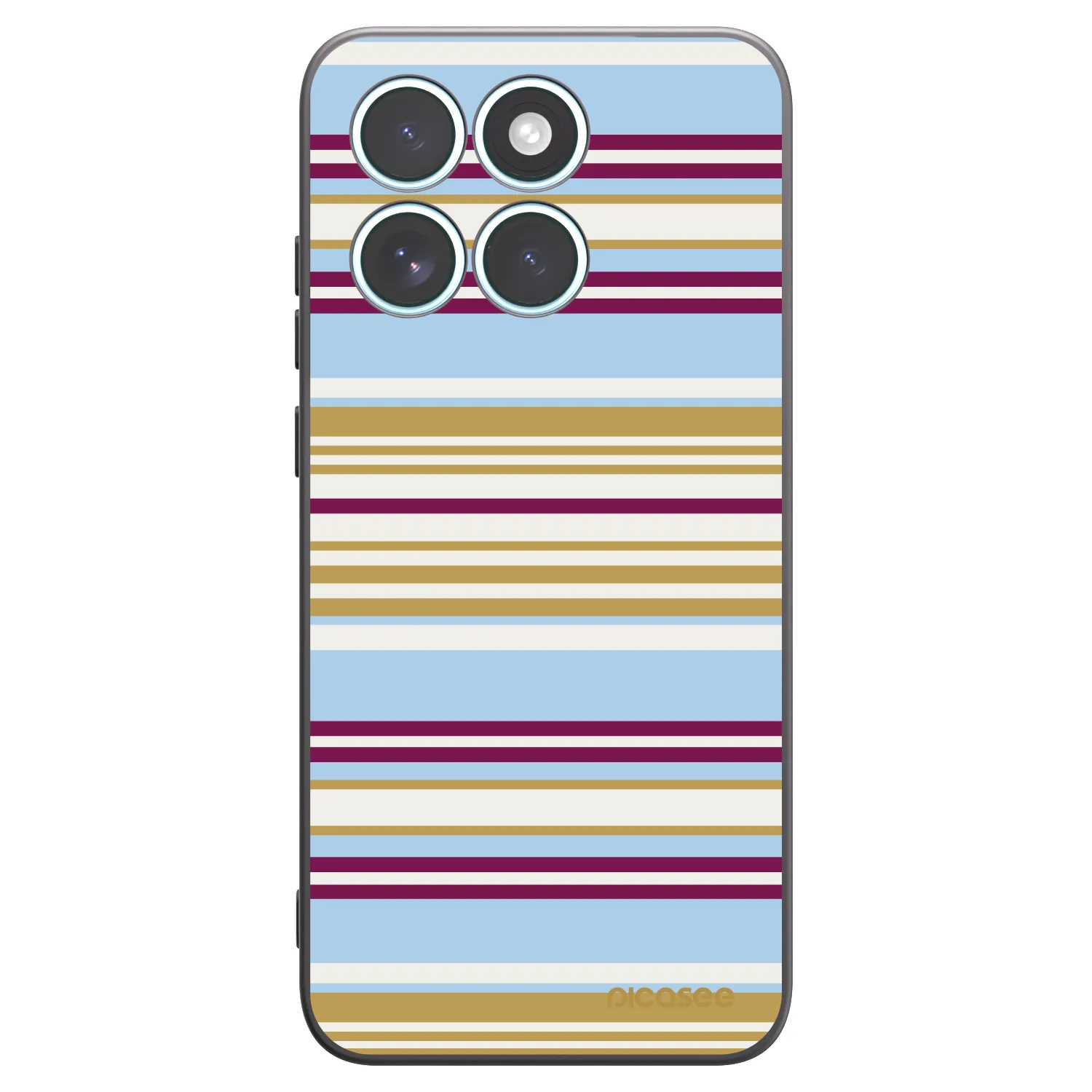 Picasee silikónový čierny obal pre Motorola Edge 70 Fusion - Souvenir