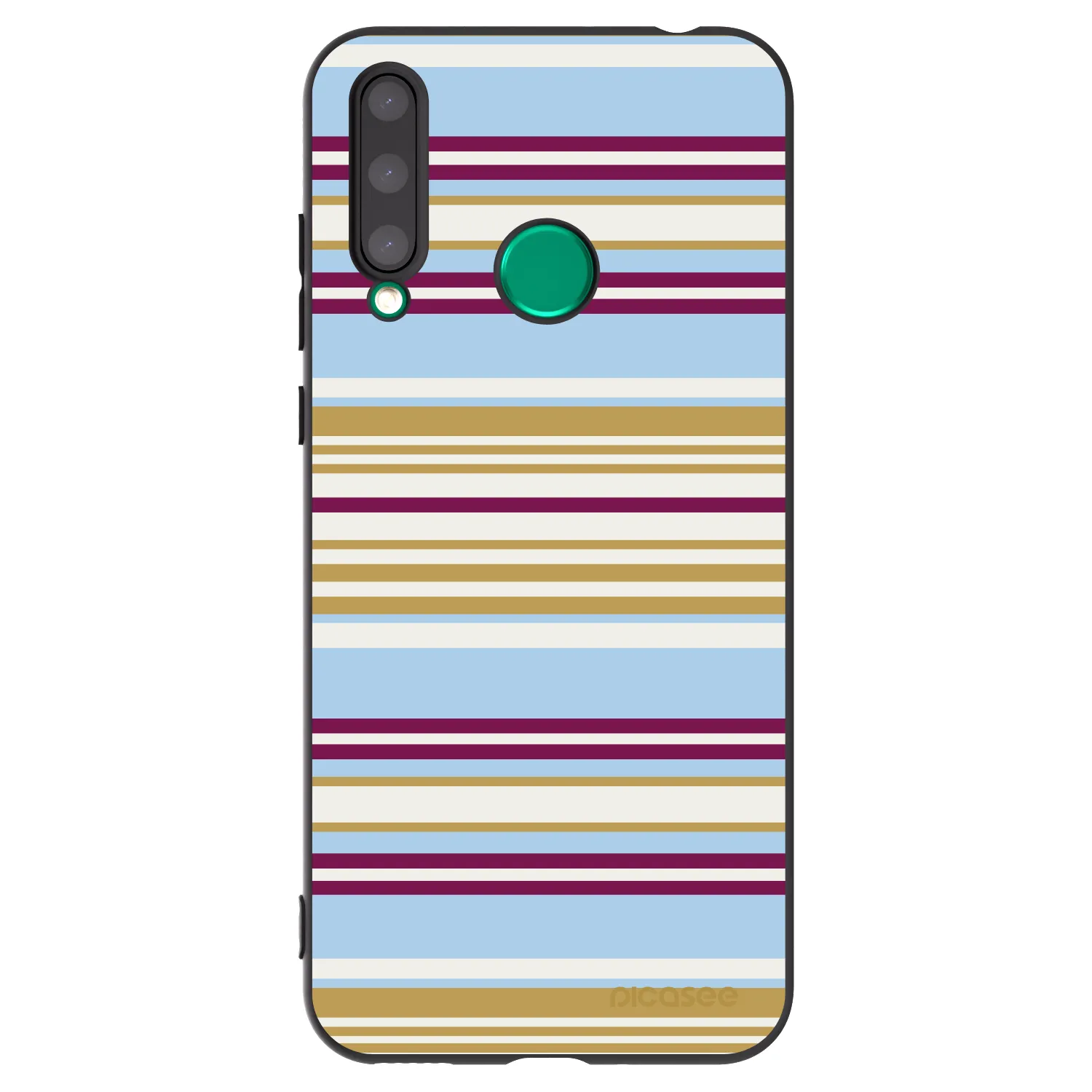 Picasee silikónový čierny obal pre Honor 20 Lite - Souvenir