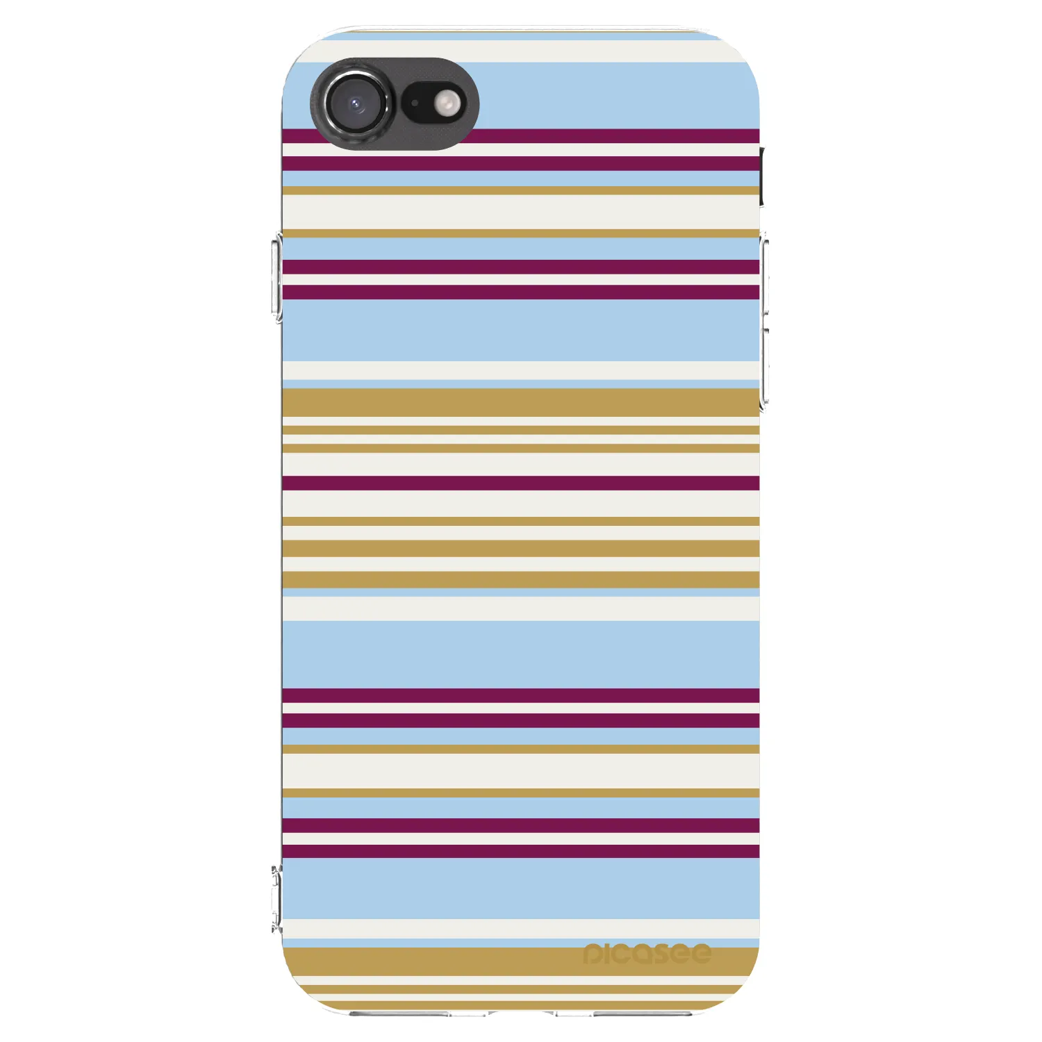 Picasee silikónový prehľadný obal pre Apple iPhone 8 - Souvenir