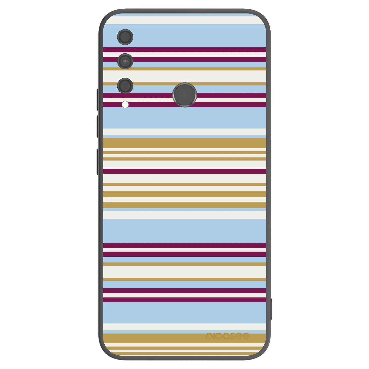 Picasee silikónový čierny obal pre Huawei P40 Lite E - Souvenir