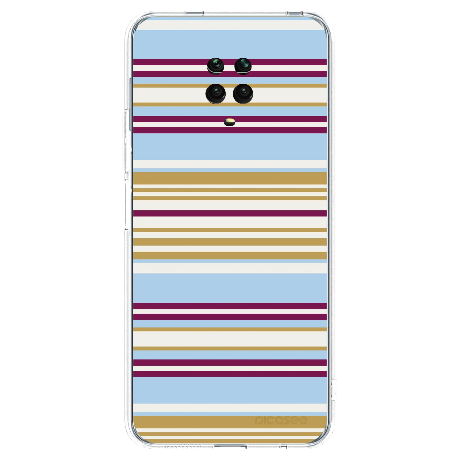Picasee silikónový prehľadný obal pre Xiaomi Redmi Note 9 Pro - Souvenir