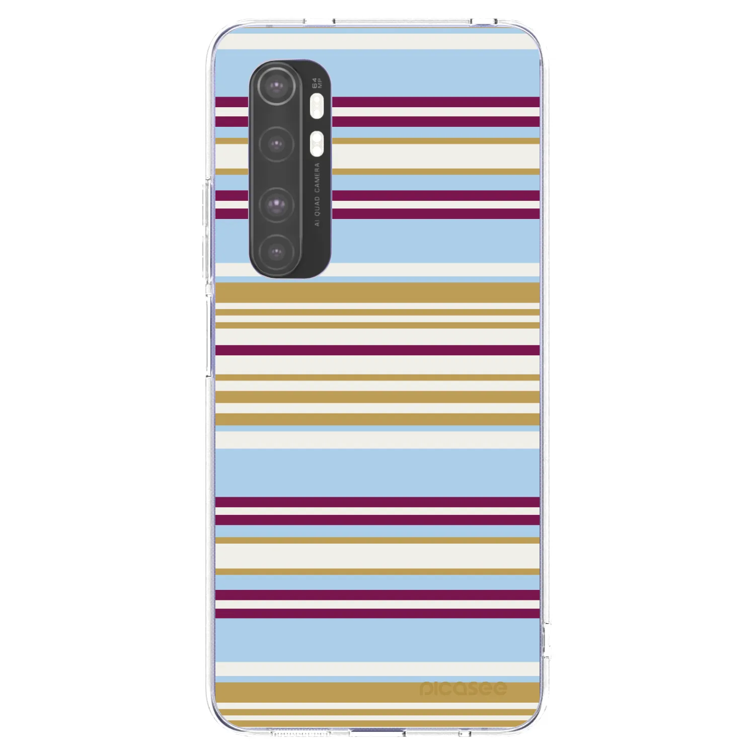 Picasee silikónový prehľadný obal pre Xiaomi Mi Note 10 Lite - Souvenir