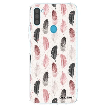 Picasee silikónový prehľadný obal pre Samsung Galaxy M11 - Pírka 2