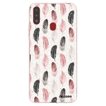 Picasee silikónový prehľadný obal pre Samsung Galaxy A20s - Pírka 2