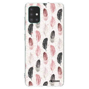 Picasee silikónový prehľadný obal pre Samsung Galaxy M51 M515F - Pírka 2