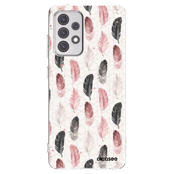 Picasee silikónový prehľadný obal pre Samsung Galaxy A52 5G A525F - Pírka 2