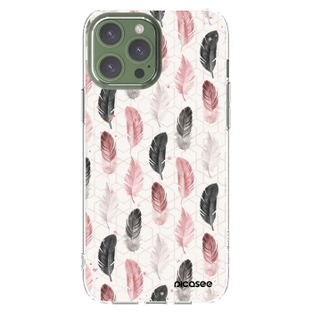 Picasee silikónový prehľadný obal pre Apple iPhone 13 Pro Max - Pírka 2