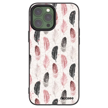 Picasee silikónový čierny obal pre Apple iPhone 13 Pro Max - Pírka 2