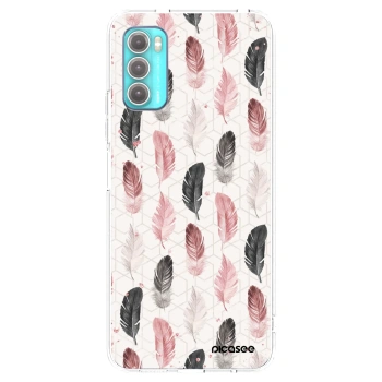 Picasee silikónový prehľadný obal pre Motorola Moto G60 - Pírka 2