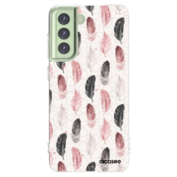 Picasee silikónový prehľadný obal pre Samsung Galaxy S21 FE 5G - Pírka 2