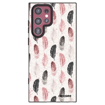 Picasee silikónový čierny obal pre Samsung Galaxy S22 Ultra 5G - Pírka 2