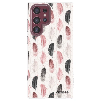 Picasee silikónový prehľadný obal pre Samsung Galaxy S22 Ultra 5G - Pírka 2