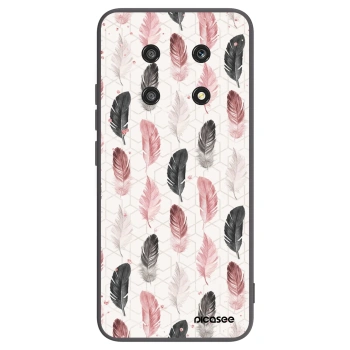 Picasee silikónový čierny obal pre Honor Magic4 Lite 5G - Pírka 2