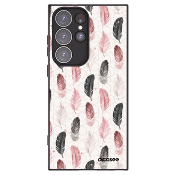 Picasee silikónový čierny obal pre Samsung Galaxy S23 Ultra 5G - Pírka 2