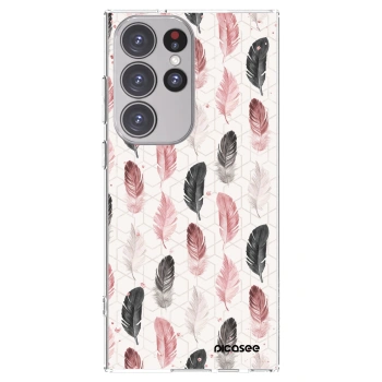 Picasee silikónový prehľadný obal pre Samsung Galaxy S23 Ultra 5G - Pírka 2
