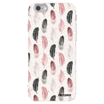 Picasee silikónový prehľadný obal pre Apple iPhone 6/6S - Pírka 2