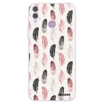 Picasee silikónový prehľadný obal pre Honor 8X - Pírka 2