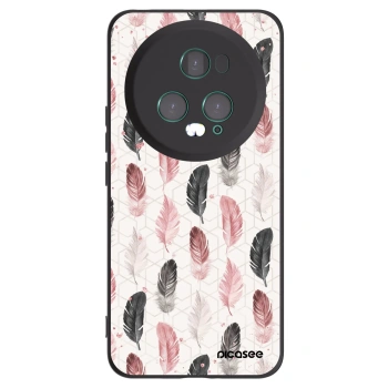 Picasee silikónový čierny obal pre Honor Magic5 Pro - Pírka 2