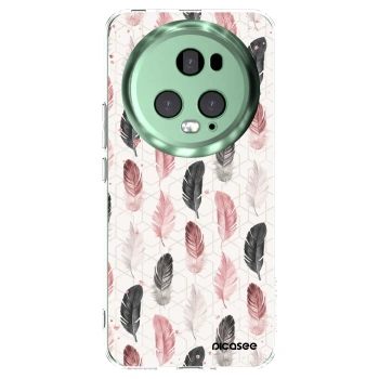 Picasee silikónový prehľadný obal pre Honor Magic5 Pro - Pírka 2