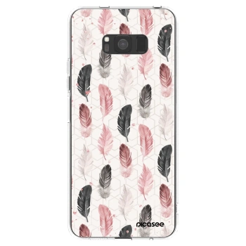 Picasee silikónový prehľadný obal pre Samsung Galaxy S8 G950F - Pírka 2