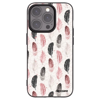 Picasee silikónový čierny obal pre Apple iPhone 15 Pro - Pírka 2