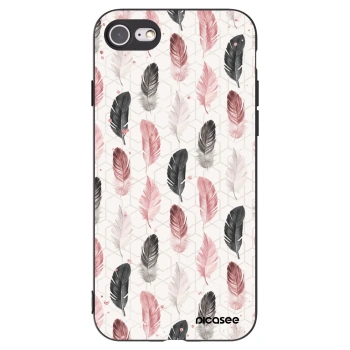 Picasee silikónový čierny obal pre Apple iPhone 7 - Pírka 2