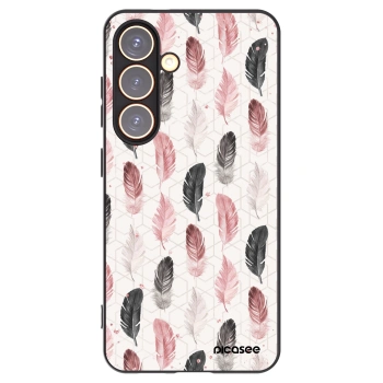 Picasee silikónový čierny obal pre Samsung Galaxy S24 S921B 5G - Pírka 2