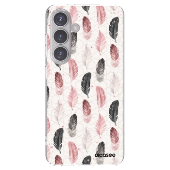 Picasee silikónový prehľadný obal pre Samsung Galaxy S24 S921B 5G - Pírka 2
