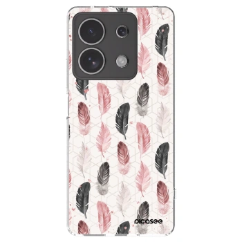 Picasee silikónový prehľadný obal pre Xiaomi Redmi Note 13 4G - Pírka 2