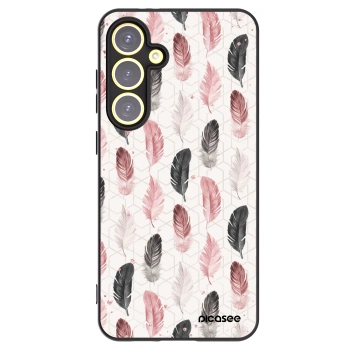 Picasee silikónový čierny obal pre Samsung Galaxy S24 FE S721B - Pírka 2