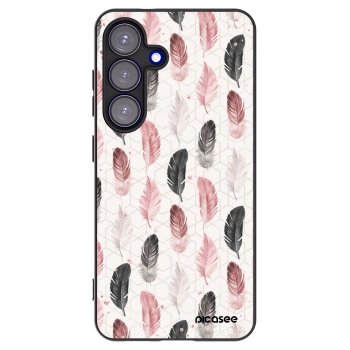 Picasee silikónový čierny obal pre Samsung Galaxy S25 5G - Pírka 2
