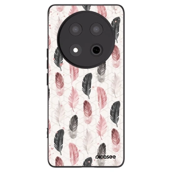 Picasee silikónový čierny obal pre Honor Magic7 Lite 5G - Pírka 2