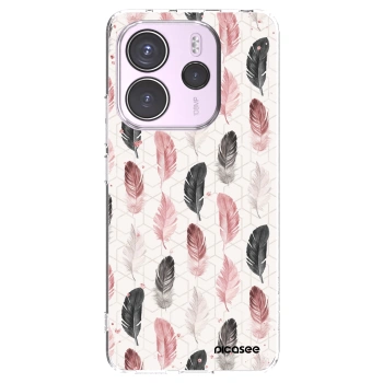 Picasee silikónový prehľadný obal pre Xiaomi Redmi Note 14 4G - Pírka 2